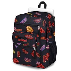 Jansport STRANGER THINGS Backpack Big Student 17x13x7.5" Brand New RARE!